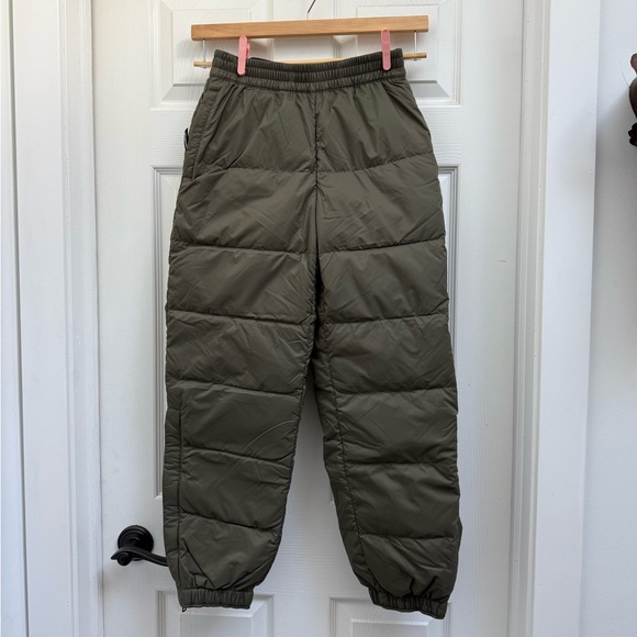 Aritzia The Super Puff™ Pant, Army Green, Size XS - NWT - Picture 2 of 16